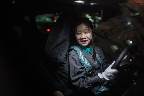 图片故事女代驾司机