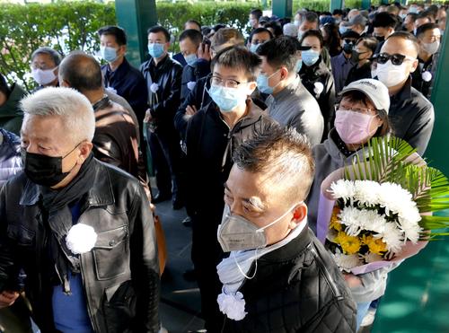 京剧名家谭元寿遗体告别仪式在北京举行