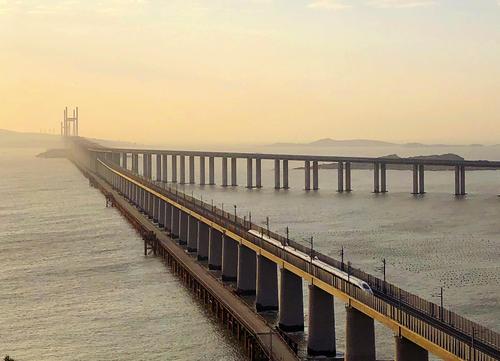 福平铁路开通运营平潭海峡公铁大桥同步投用