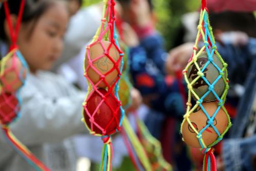 山东枣庄立夏碰蛋