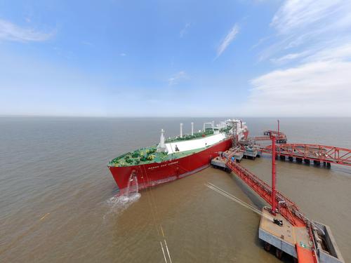 洋口港江苏lng接收站投产10年接卸3760万吨进口天然气