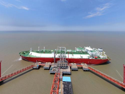 洋口港江苏lng接收站投产10年接卸3760万吨进口天然气