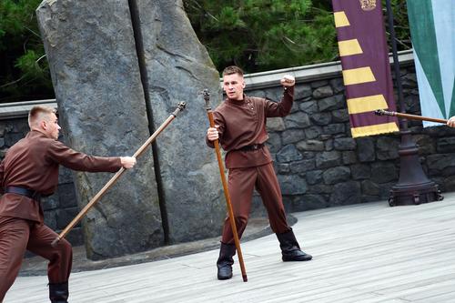 北京环球影城哈利波特三强争霸赛表演