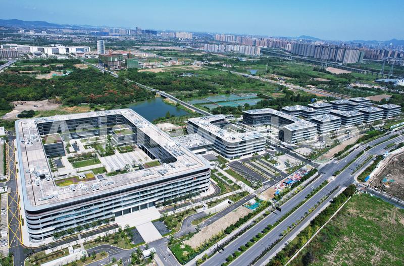 杭州鸟瞰阿里云新总部为亚洲最大云计算总部