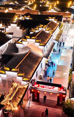 浙江东阳：文旅商融合让夜色更璀璨